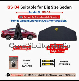 GS-04  Big Size Sedan Folding Car Covers