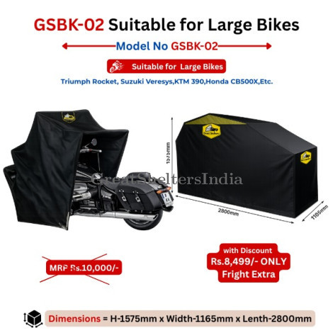 GSBK-02 Large Bike Cover