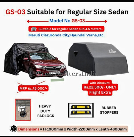 GS-03 Sedan Car Covers