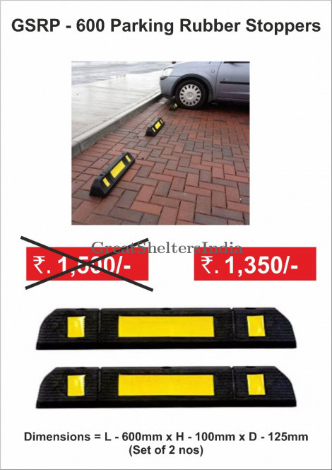 GSRP 600 Parking Rubber Stopper